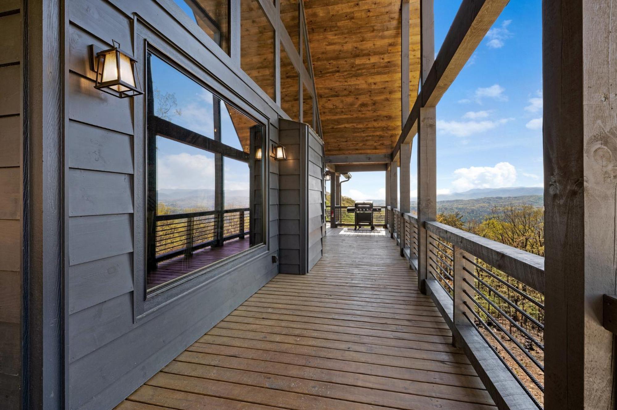 Mountain Air - Luxury Mountain View Cabin Blue Ridge Buitenkant foto