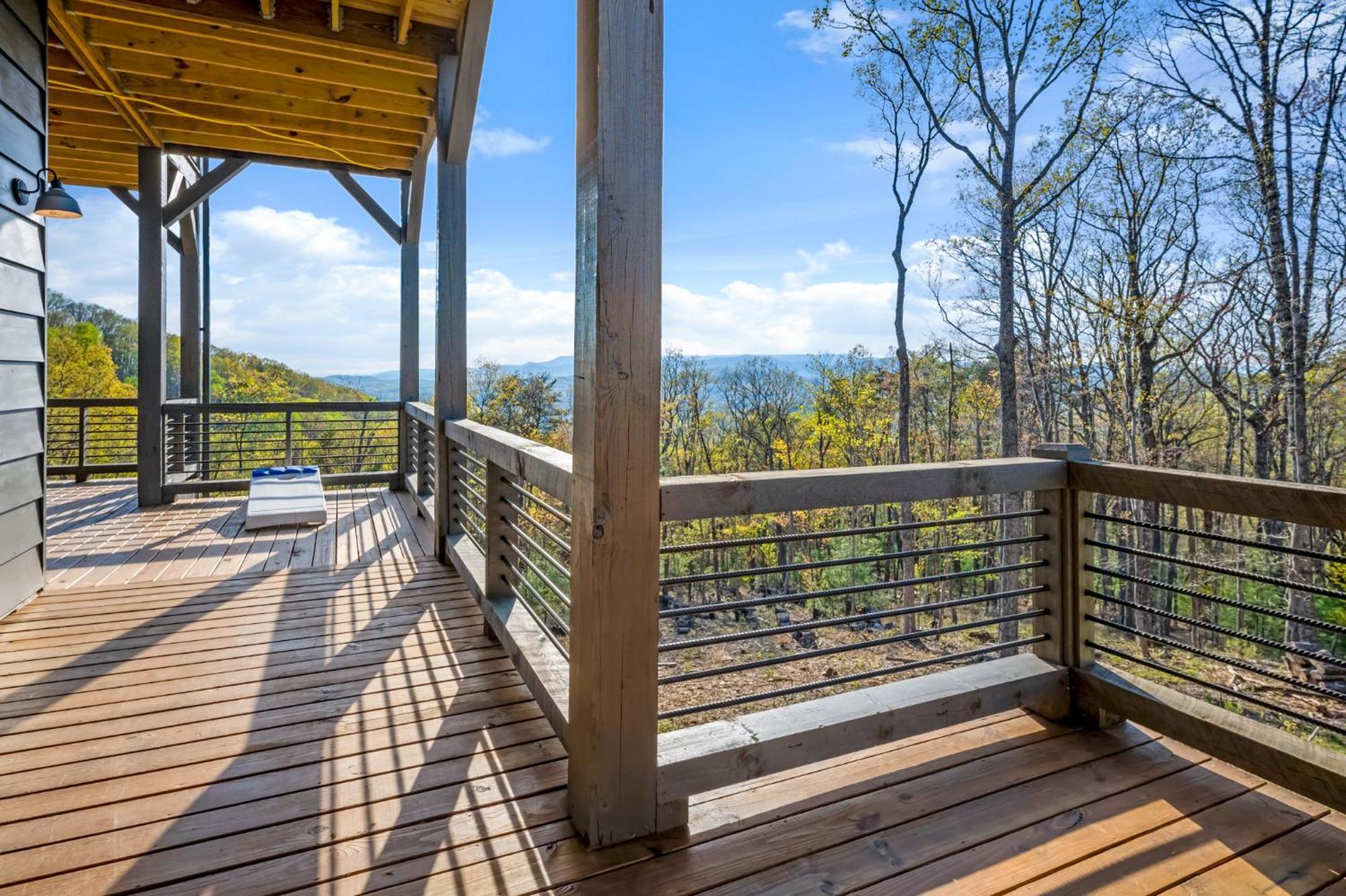 Mountain Air - Luxury Mountain View Cabin Blue Ridge Buitenkant foto