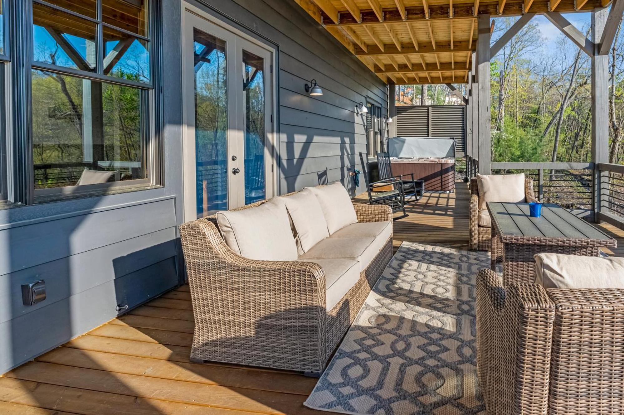 Mountain Air - Luxury Mountain View Cabin Blue Ridge Buitenkant foto
