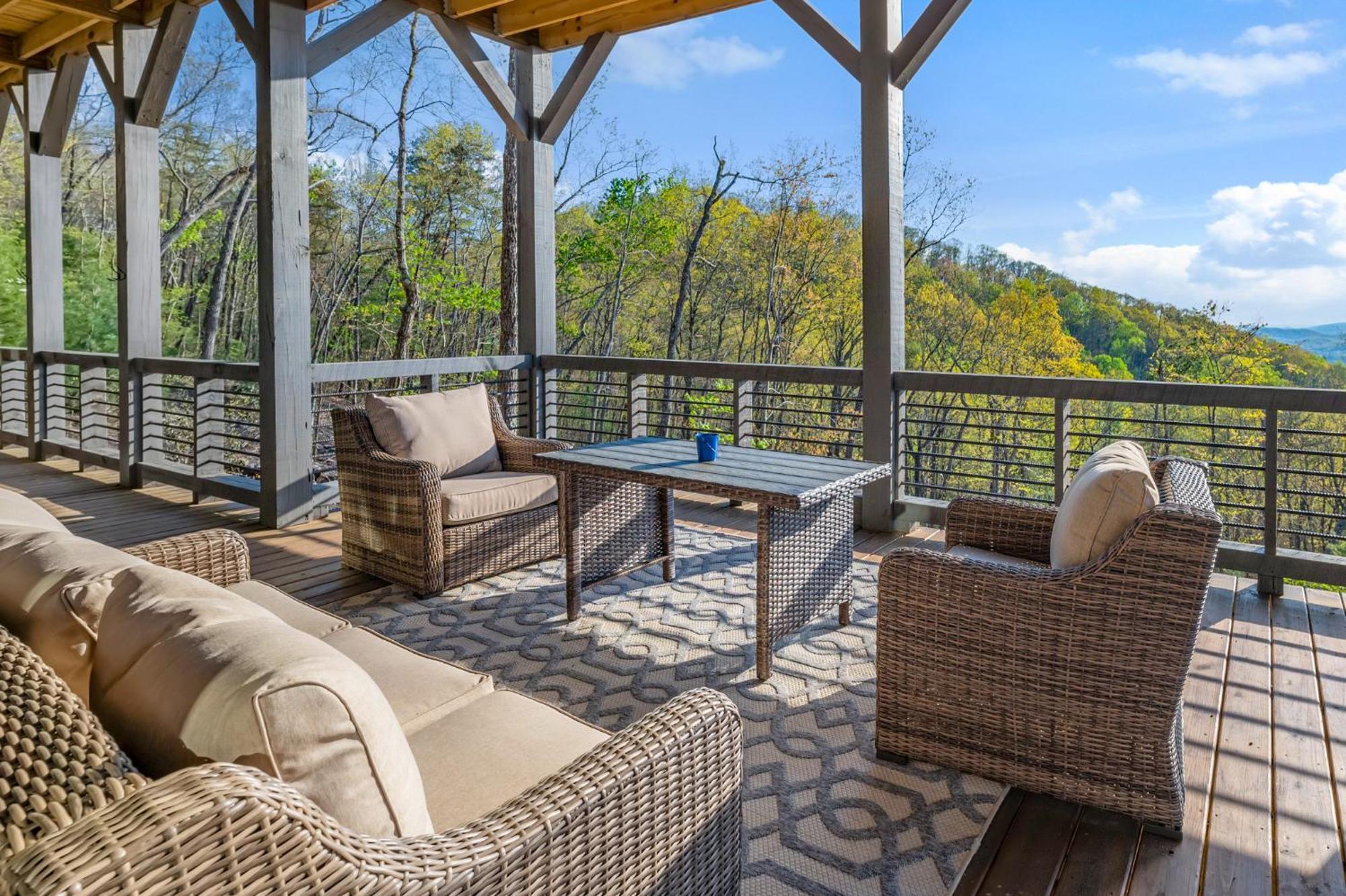 Mountain Air - Luxury Mountain View Cabin Blue Ridge Buitenkant foto
