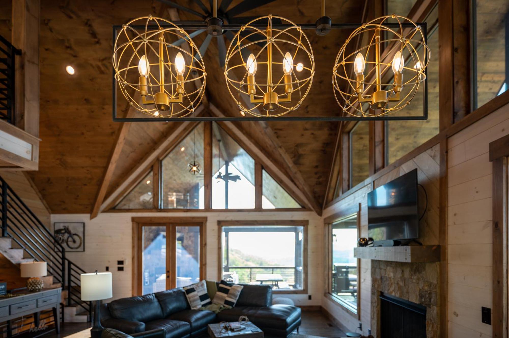Mountain Air - Luxury Mountain View Cabin Blue Ridge Buitenkant foto