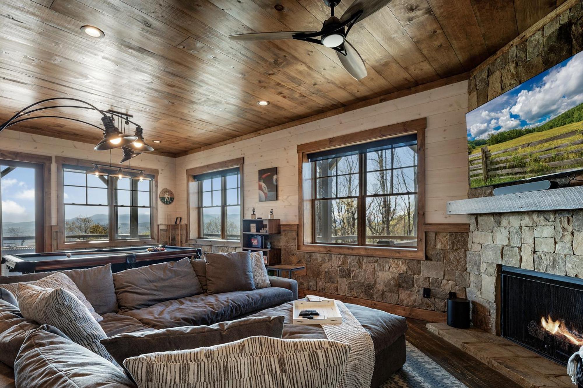 Mountain Air - Luxury Mountain View Cabin Blue Ridge Buitenkant foto
